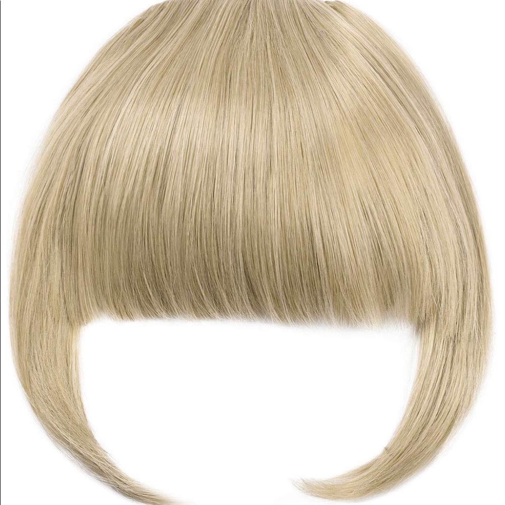 Blonde Bangs - Clips not included!
